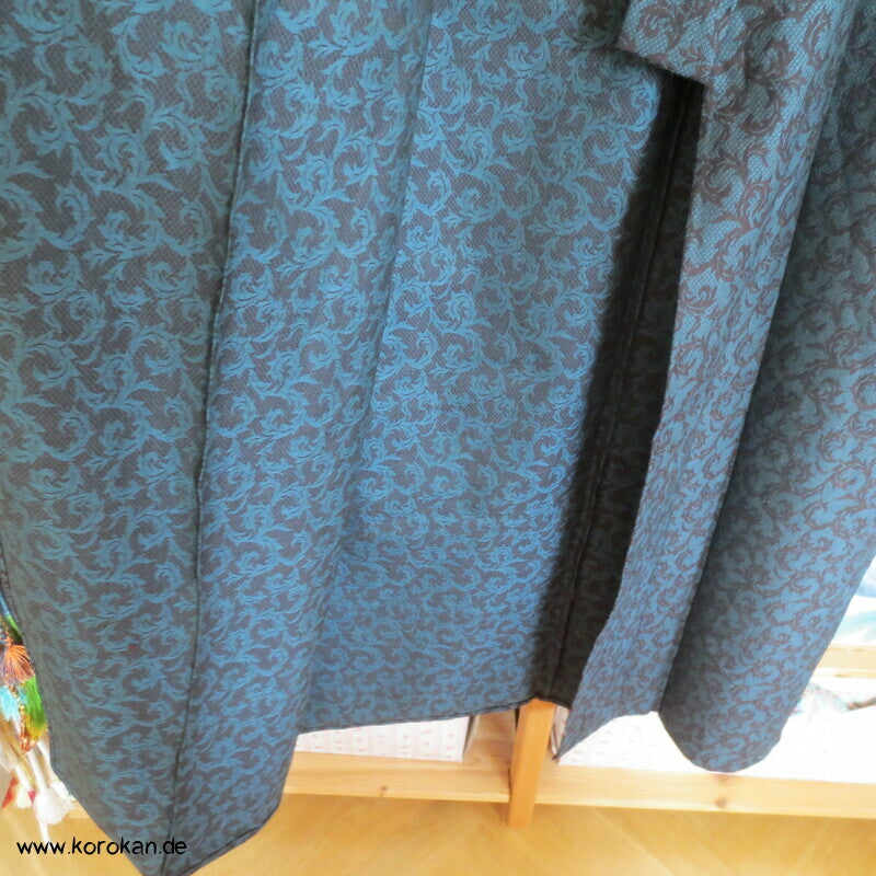 Jacquard Arabesken Hitoe Woll Kimono