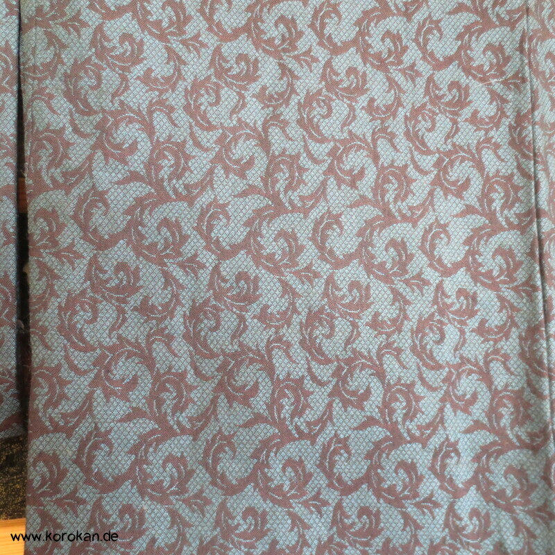 Jacquard Arabesken Hitoe Woll Kimono