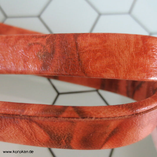 Saganishiki, Obijime Band für Obidome, Leder