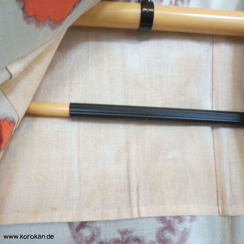 Kreise und Päonien Hitoe Meisen Seiden Komon Kimono