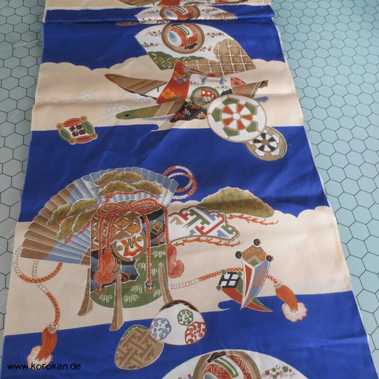 Kinderstoff / Jungenstoff, Kaioke, Fächer, Boote, etc..