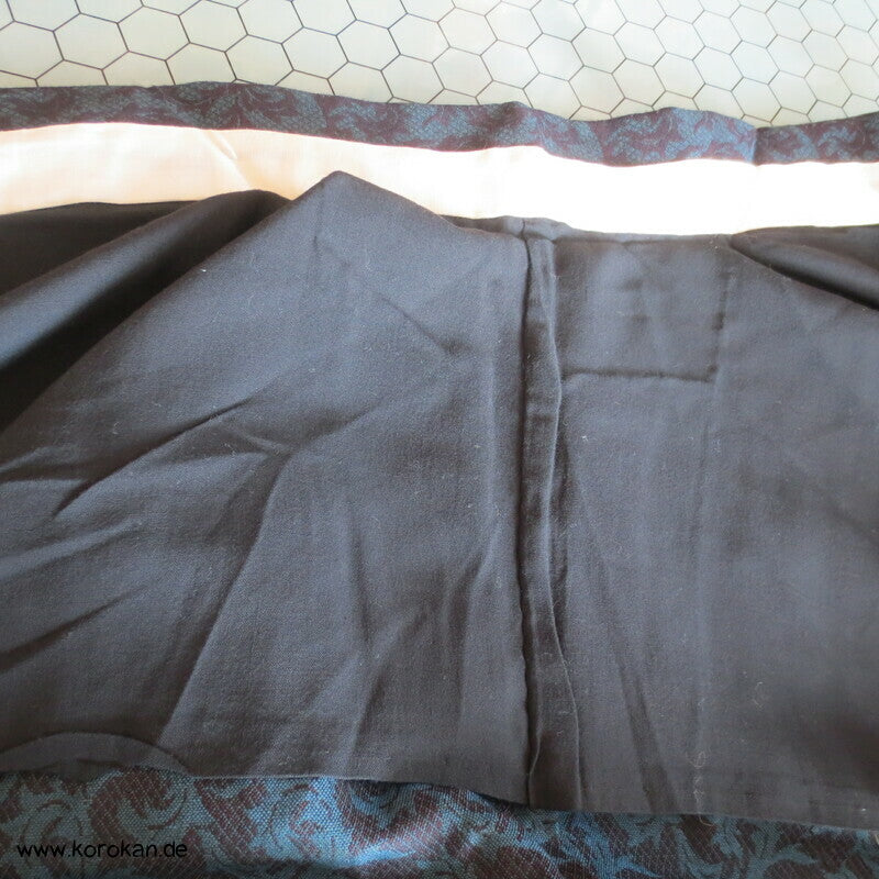 Jacquard Arabesken Hitoe Woll Kimono