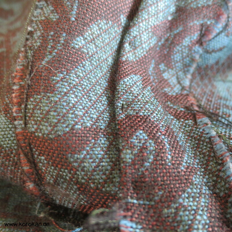Jacquard Arabesken Hitoe Woll Kimono