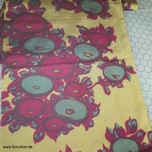 Mangiku Kugelchrysanthemen Meisen Stoff