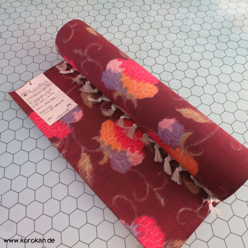 bunte Arabesken Kasuri Kimono Wolle