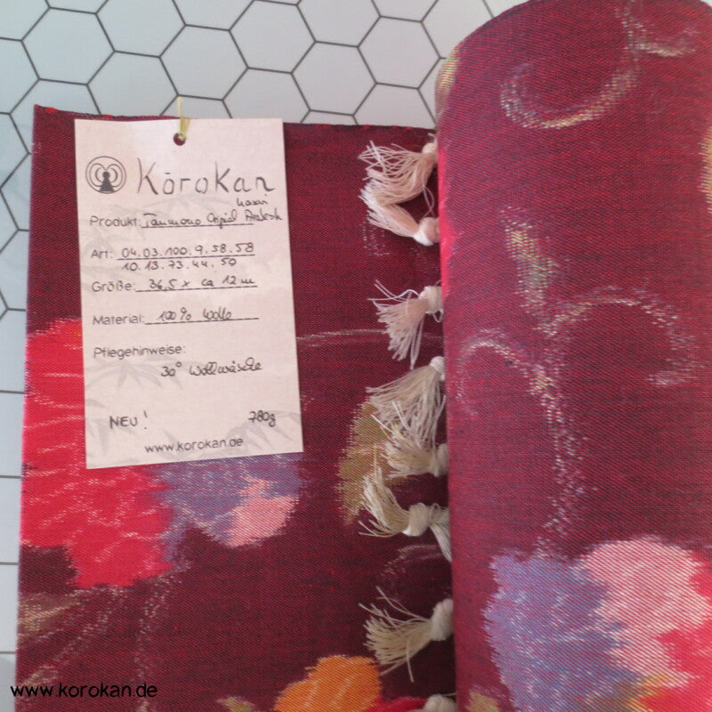 bunte Arabesken Kasuri Kimono Wolle