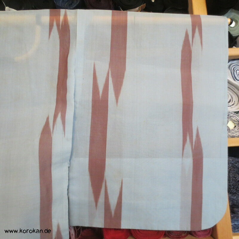 Pfeilmuster Kasuri Organza Hitoe Kimono