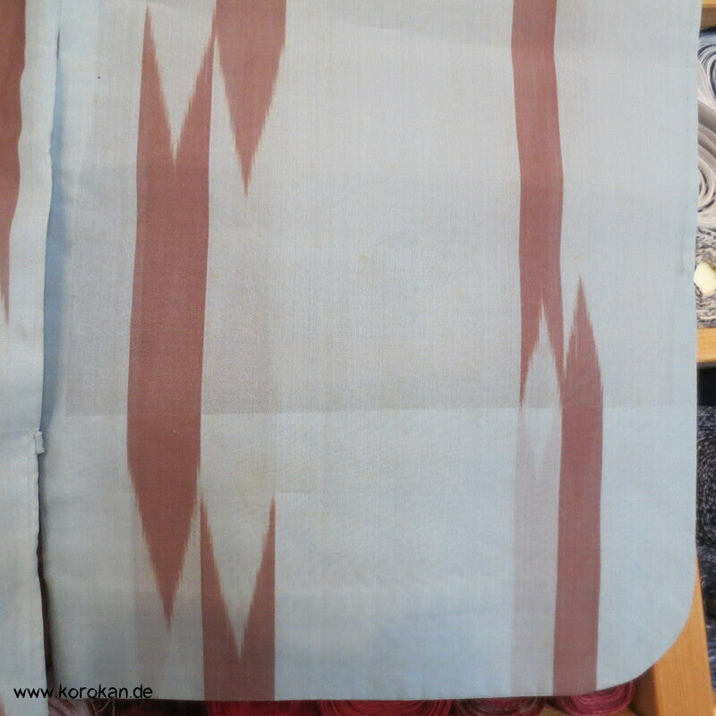 Pfeilmuster Kasuri Organza Hitoe Kimono