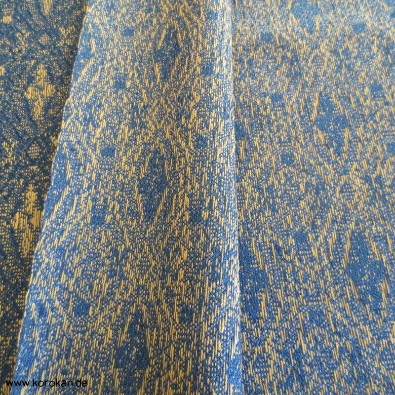 Rauten Kimono Wolljacquard
