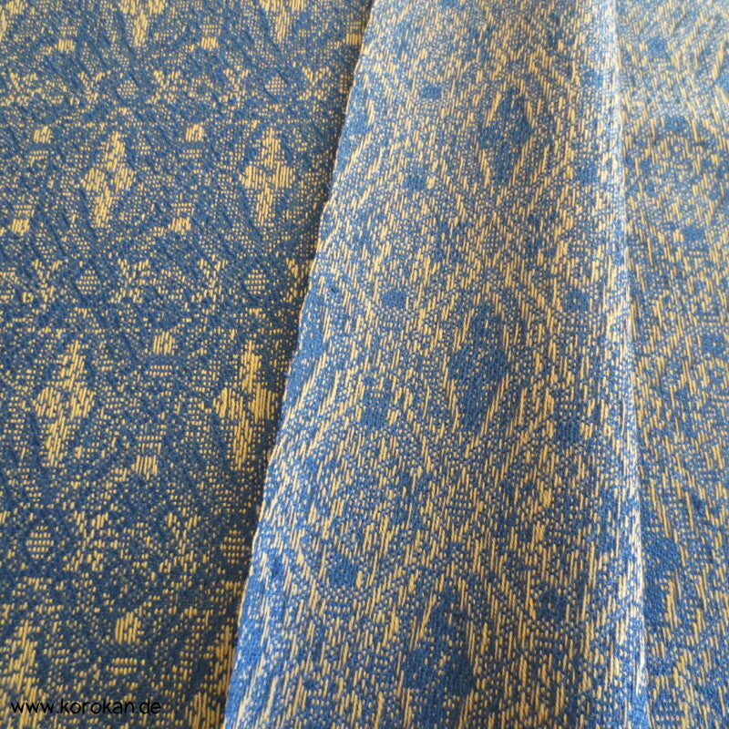 Rauten Kimono Wolljacquard