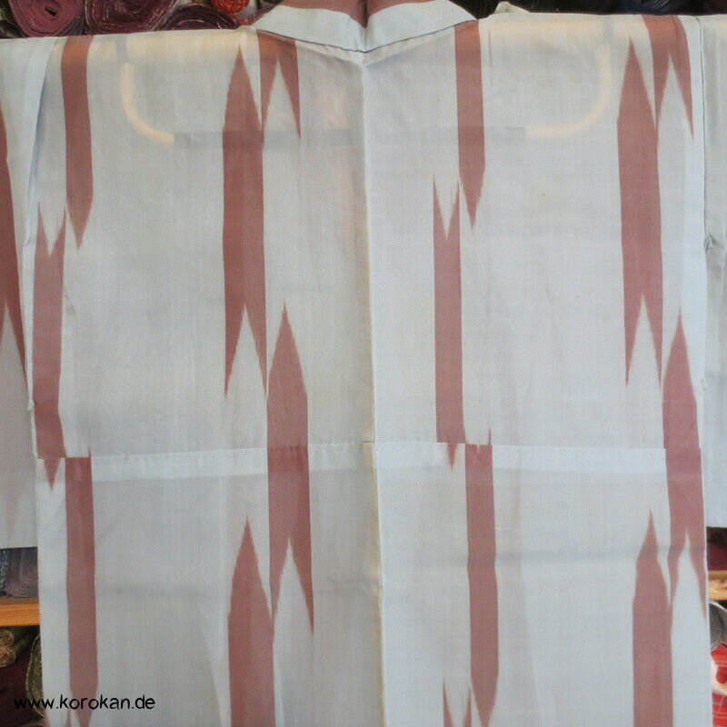 Pfeilmuster Kasuri Organza Hitoe Kimono
