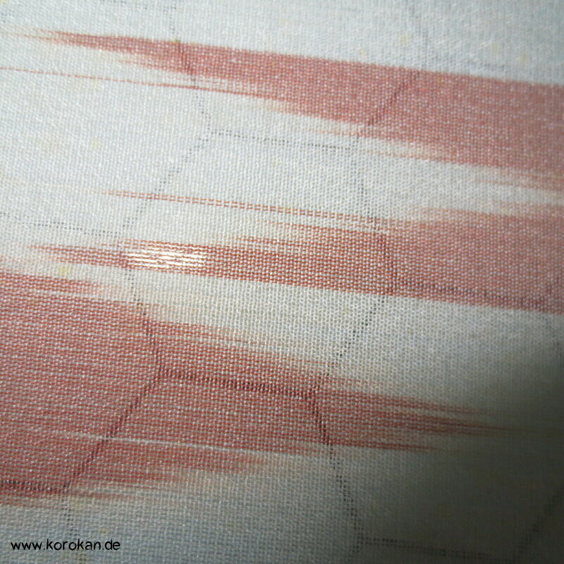 Pfeilmuster Kasuri Organza Hitoe Kimono