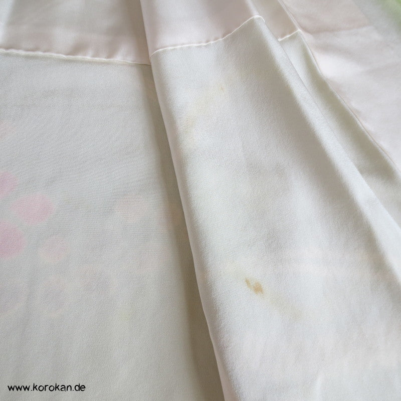 Frühlingswiese Shibori Seiden Komon Kimono