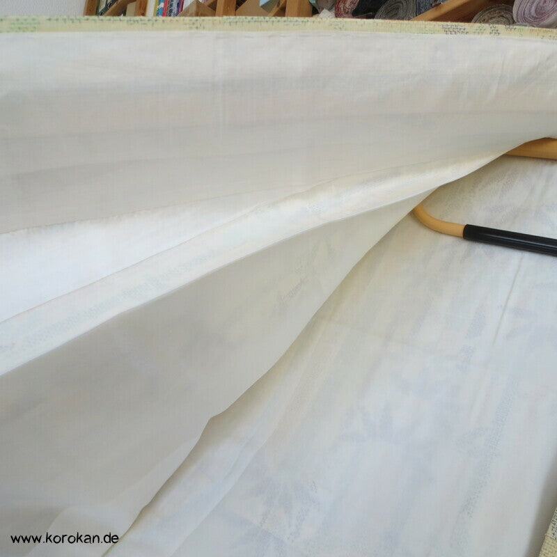 Japan Bambus Kasuri Tsumugi Seiden Kimono