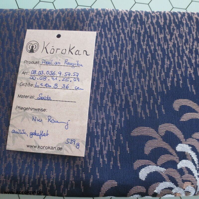 Rangiku Crazy Chrysanthemen Araihari Jacquard