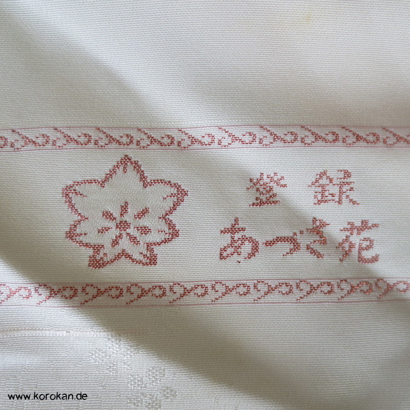 Shippo Seidenjacqard, Lurex - und Urushi, pastellfarben