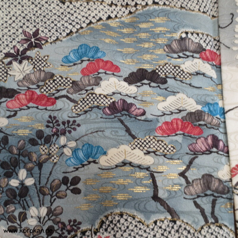 Golddruck, Wisteria Kimono