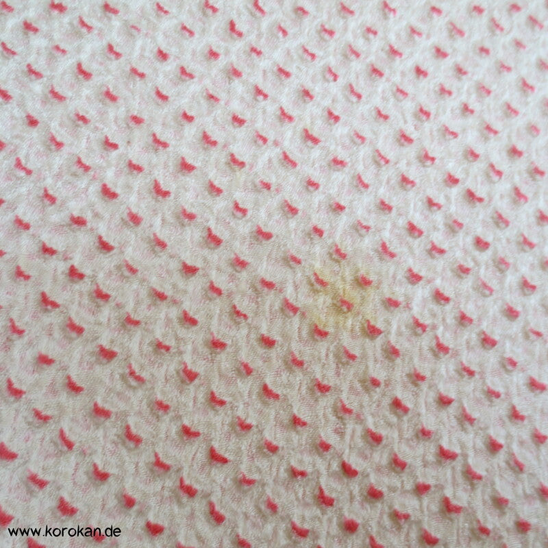 Fächer Stickereien Full Shibori Seidendamast Furisode Kimono