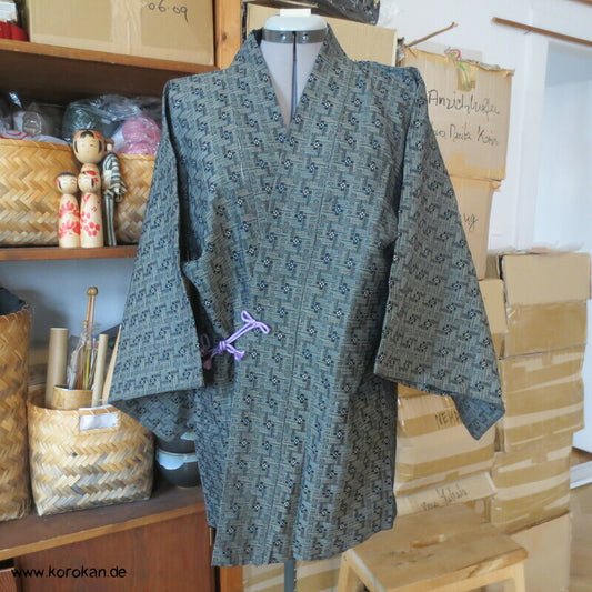 Jacquard Sayagata Wolle / Seide Dochugi