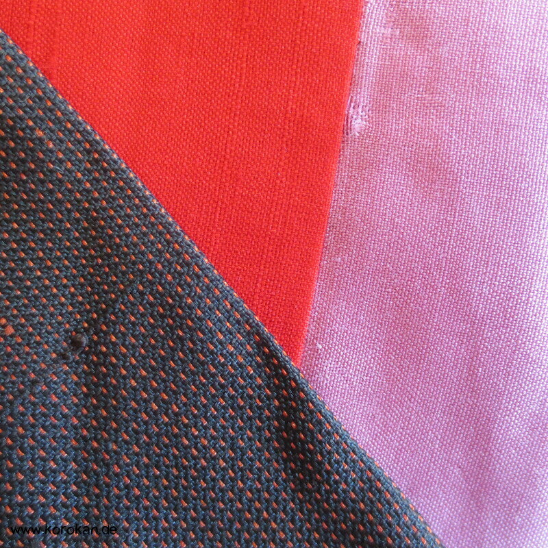 Temari Bälle, bunt auf braun Meisen Kimono