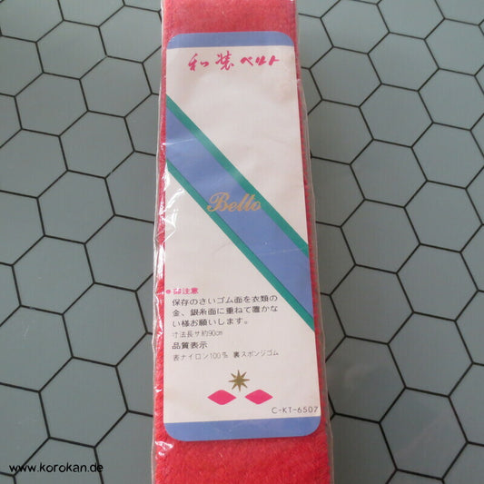 Klett Obi velvetiertes Moosgummi, rot