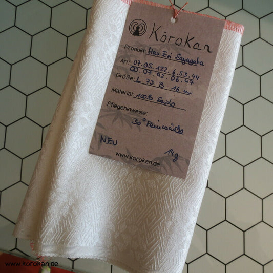 sakura - rosa HanEri Stoffstreifen - feine Sayagata Seide