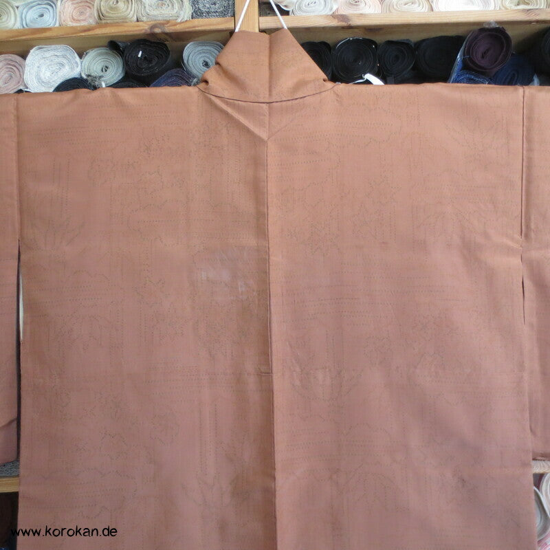 Bambus Kasuri Tsumugi Kimono