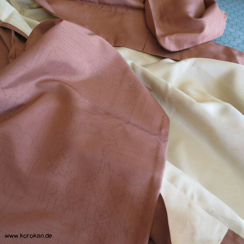 Bambus Kasuri Tsumugi Kimono