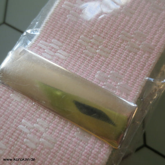 Gummiband Datejime in rosa Blüte