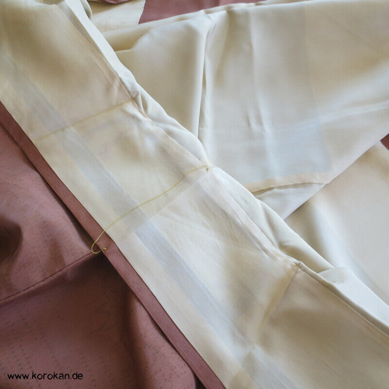 Bambus Kasuri Tsumugi Kimono