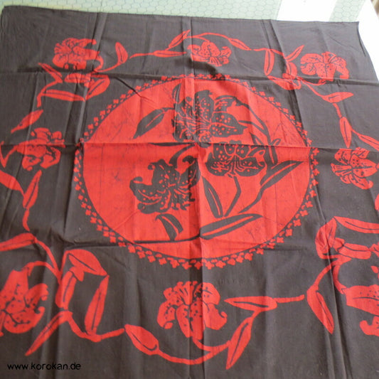 Furoshiki, Lilien Wachsbatik