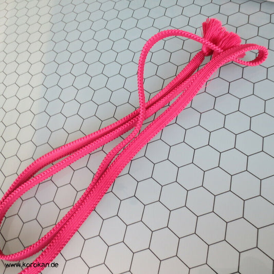 pink, Perlrand Obijime, Seide