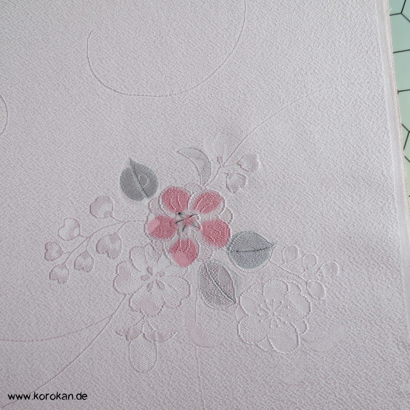 Shibori Blumen Kimono Seidenjacquard