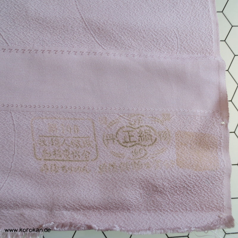 Shibori Blumen Kimono Seidenjacquard