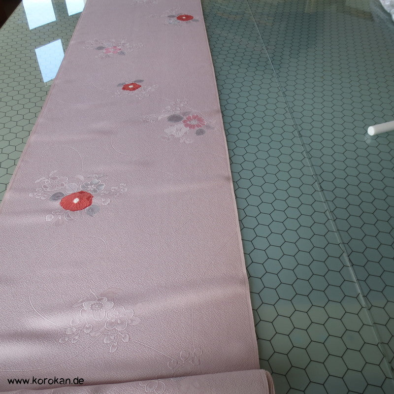 Shibori Blumen Kimono Seidenjacquard