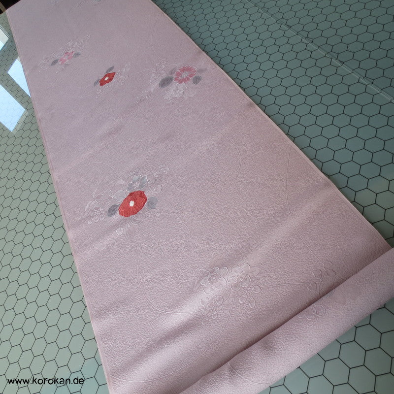 Shibori Blumen Kimono Seidenjacquard