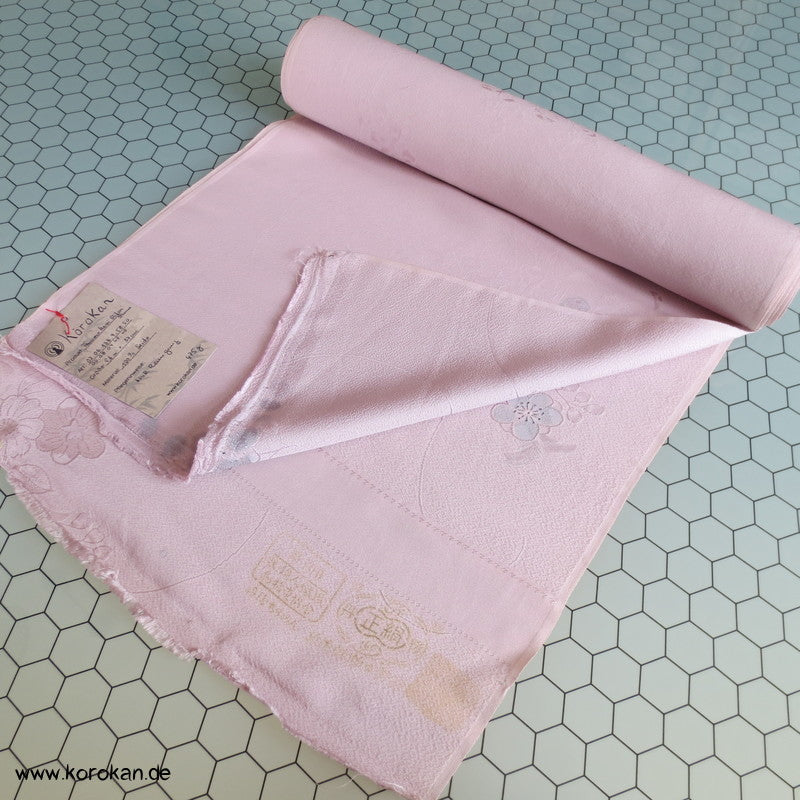 Shibori Blumen Kimono Seidenjacquard