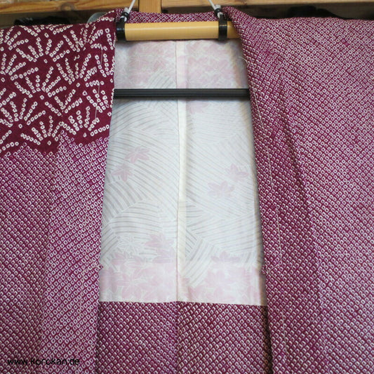 Full Shibori Pinien Haori Kimono Jacke