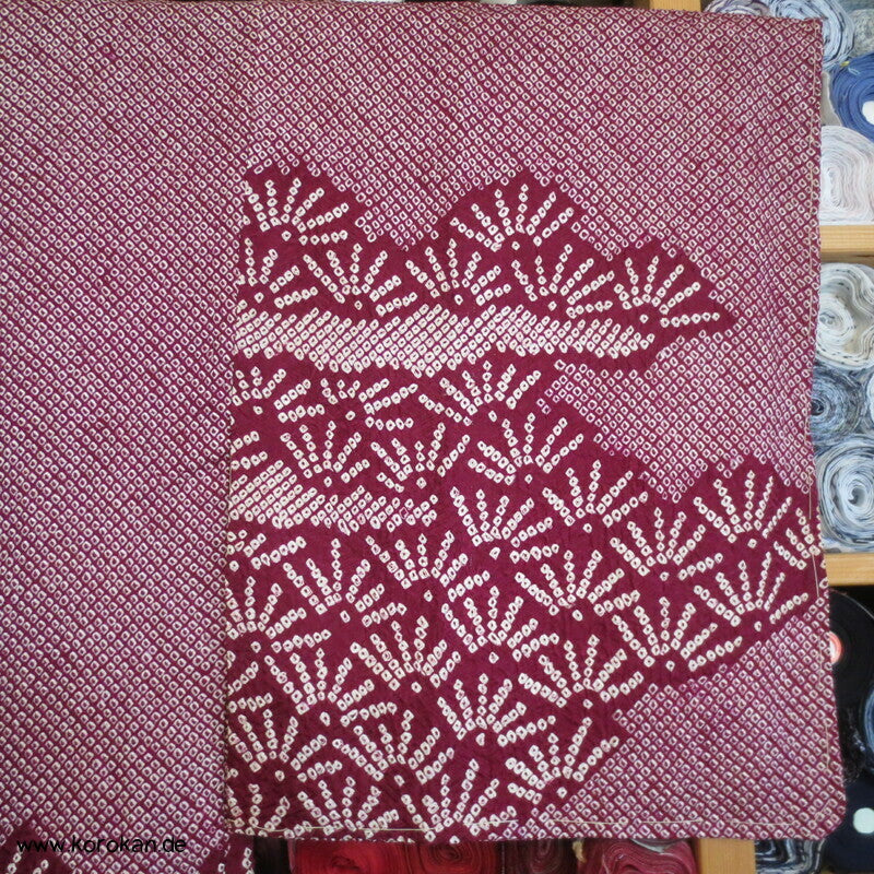 Full Shibori Pinien Haori Kimono Jacke