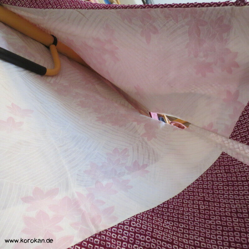 Full Shibori Pinien Haori Kimono Jacke