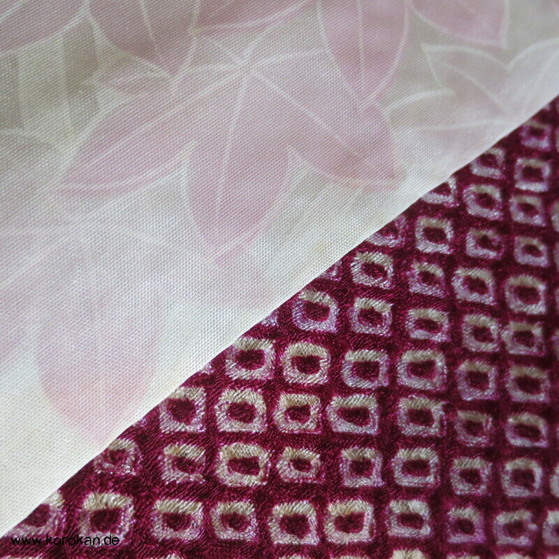 Full Shibori Pinien Haori Kimono Jacke