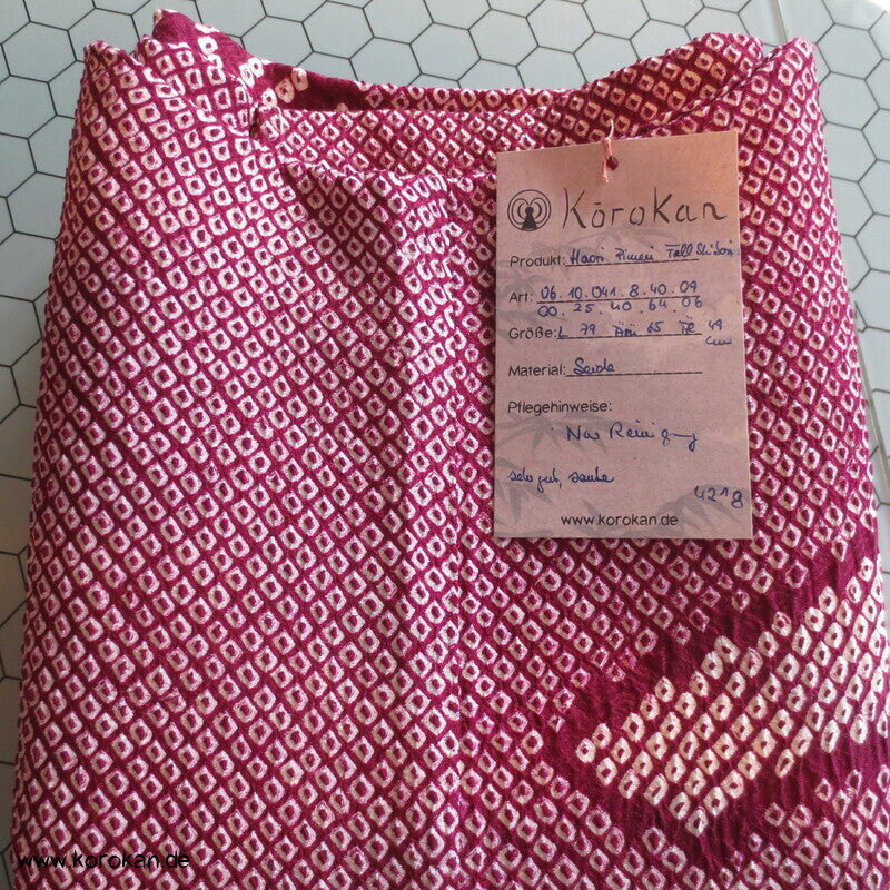 Full Shibori Pinien Haori Kimono Jacke