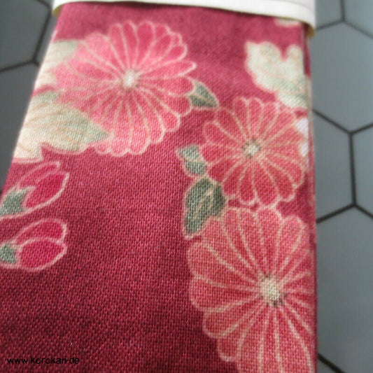 Blütendruck Baumwoll Himo Kimono Bindeband