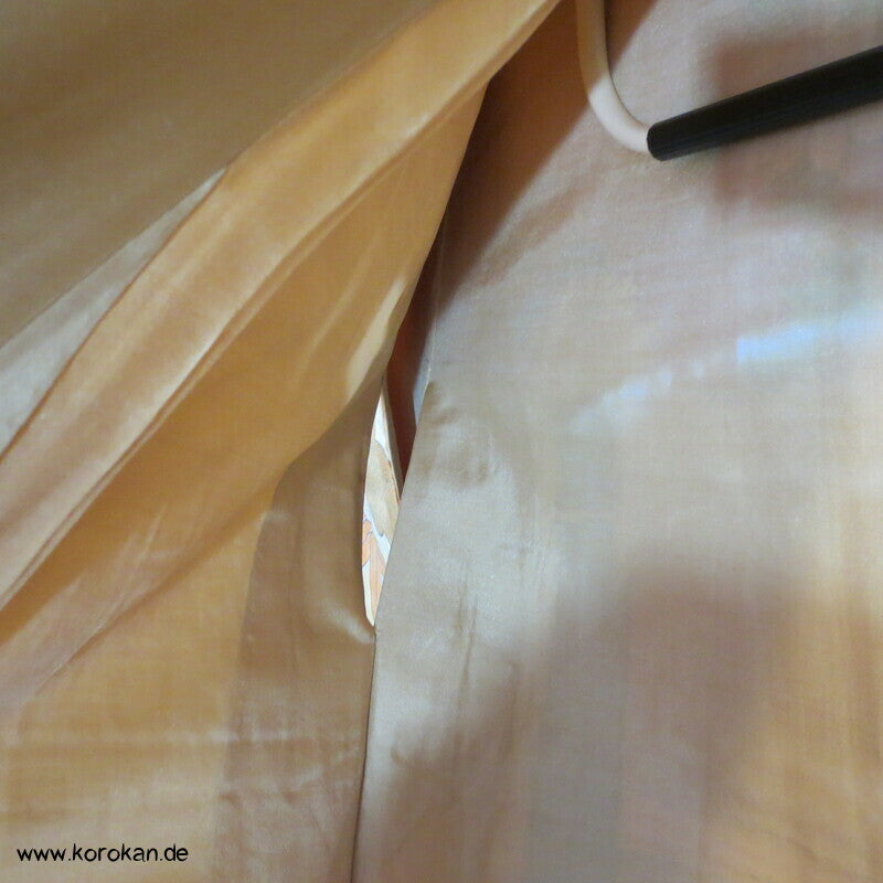 Bambusmuster, gestickte Blumen Furisode - Cosplay, Fasching