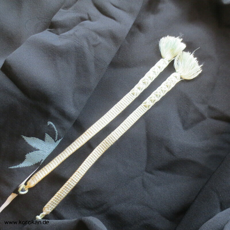 Urushi Ahorn über Wellen Seiden Jacquard japanische Haori Kimonojacke