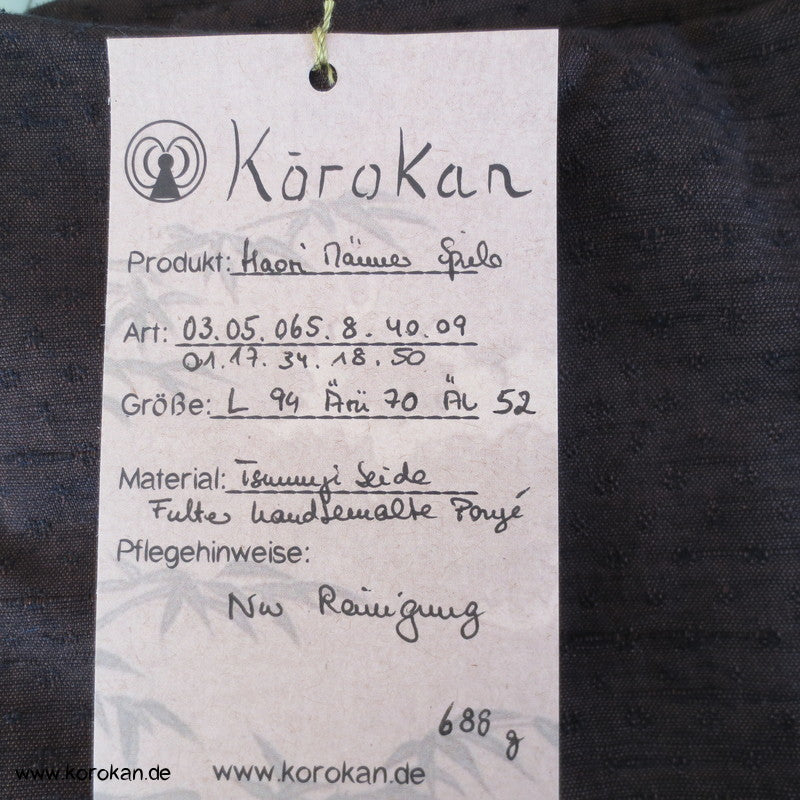 japanische Spieleszenen - Tsumugi Haori Jacke