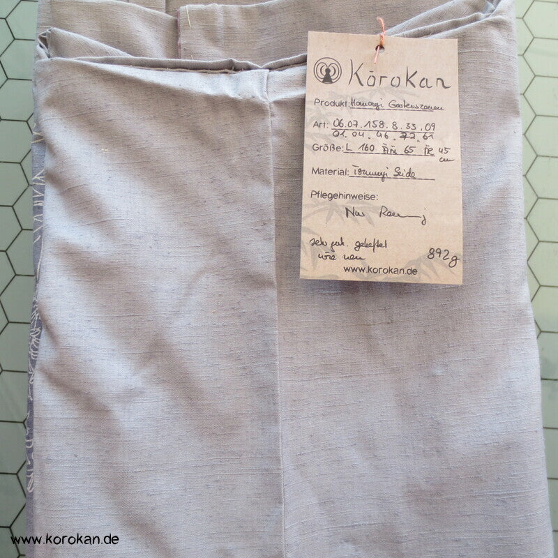 Gartenlandschaft Tsumugi Seiden Homongi Kimono