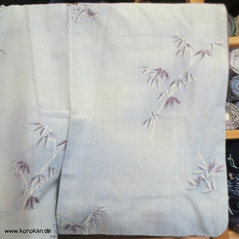 Bambus Kasuri Tsumugi Kimono