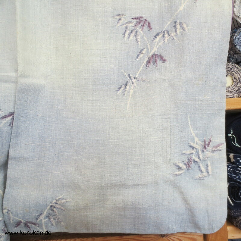 Bambus Kasuri Tsumugi Kimono