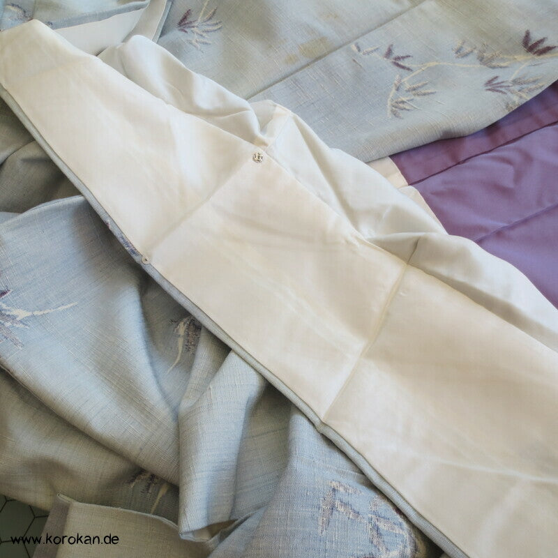 Bambus Kasuri Tsumugi Kimono